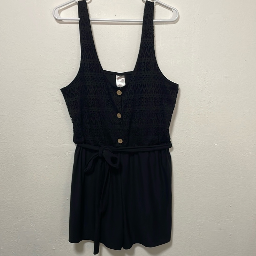 NWOT Juniors No Boundaries Short 1 pc. Romper XL 15-17
